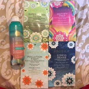 PACIFICA Bronzing Mineral Sunscreen & 6 Sheet Mask